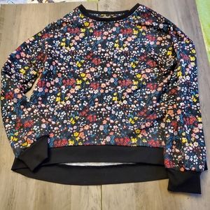 Floral sweater